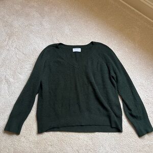 V Neck Old Navy Green Sweater